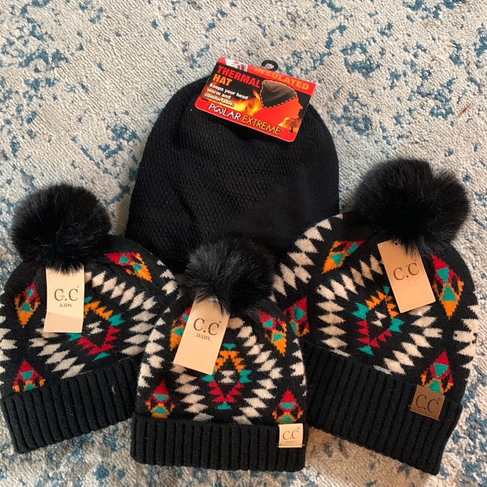 COPY - Set of 4 Family Hats